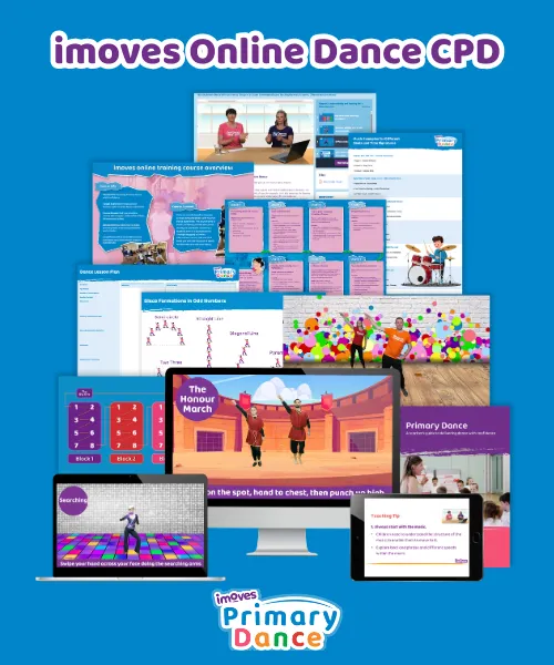 Primary dance CPD course illustration