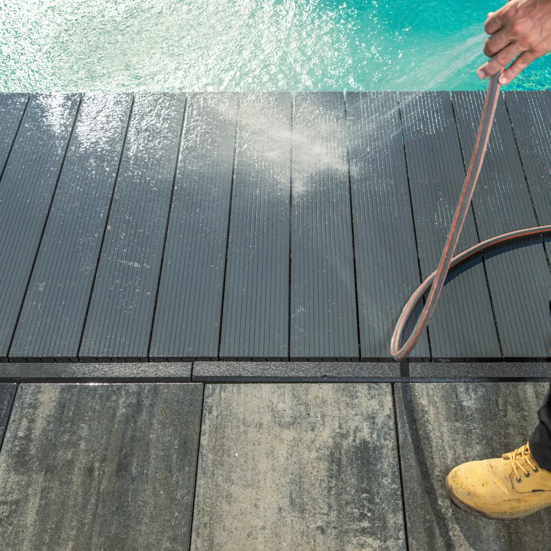 Pool area surface cleaning new braunfels tx