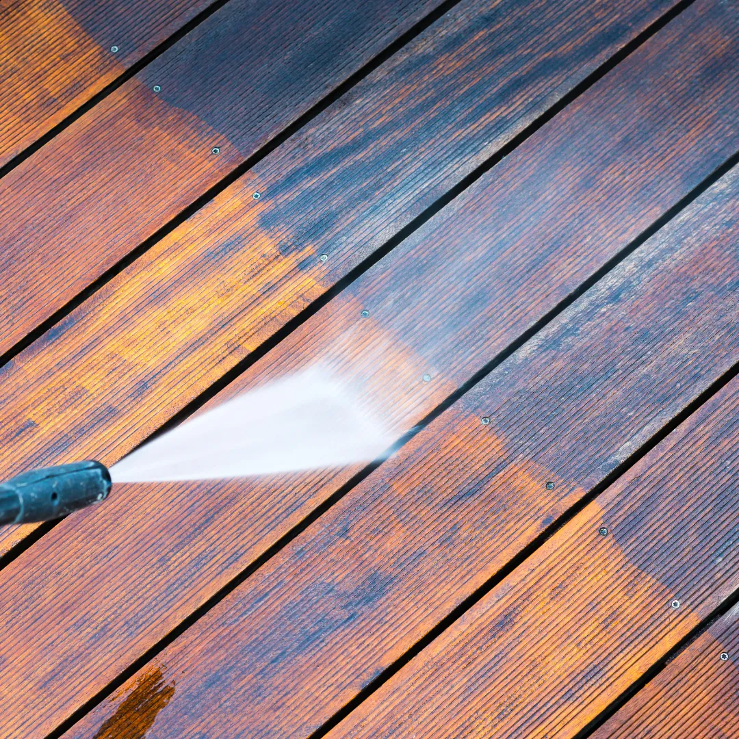 Patio and deck cleaning near me