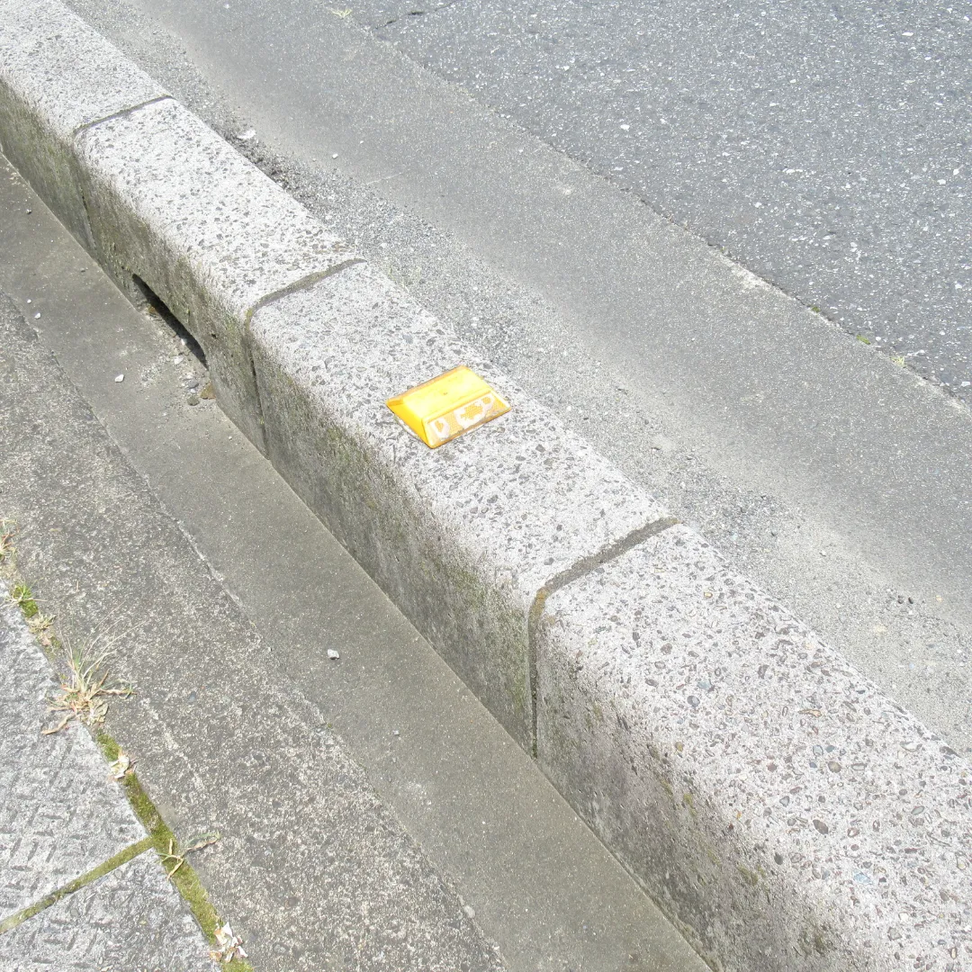 Sidewalk and curb cleaning