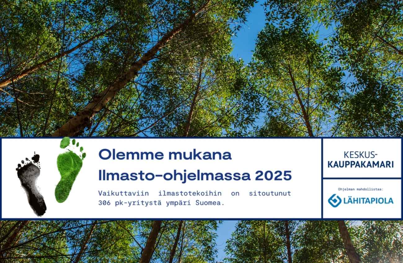 Q-Flex on mukana Keskuskauppakamarin Ilmasto-ohjelmassa 2025