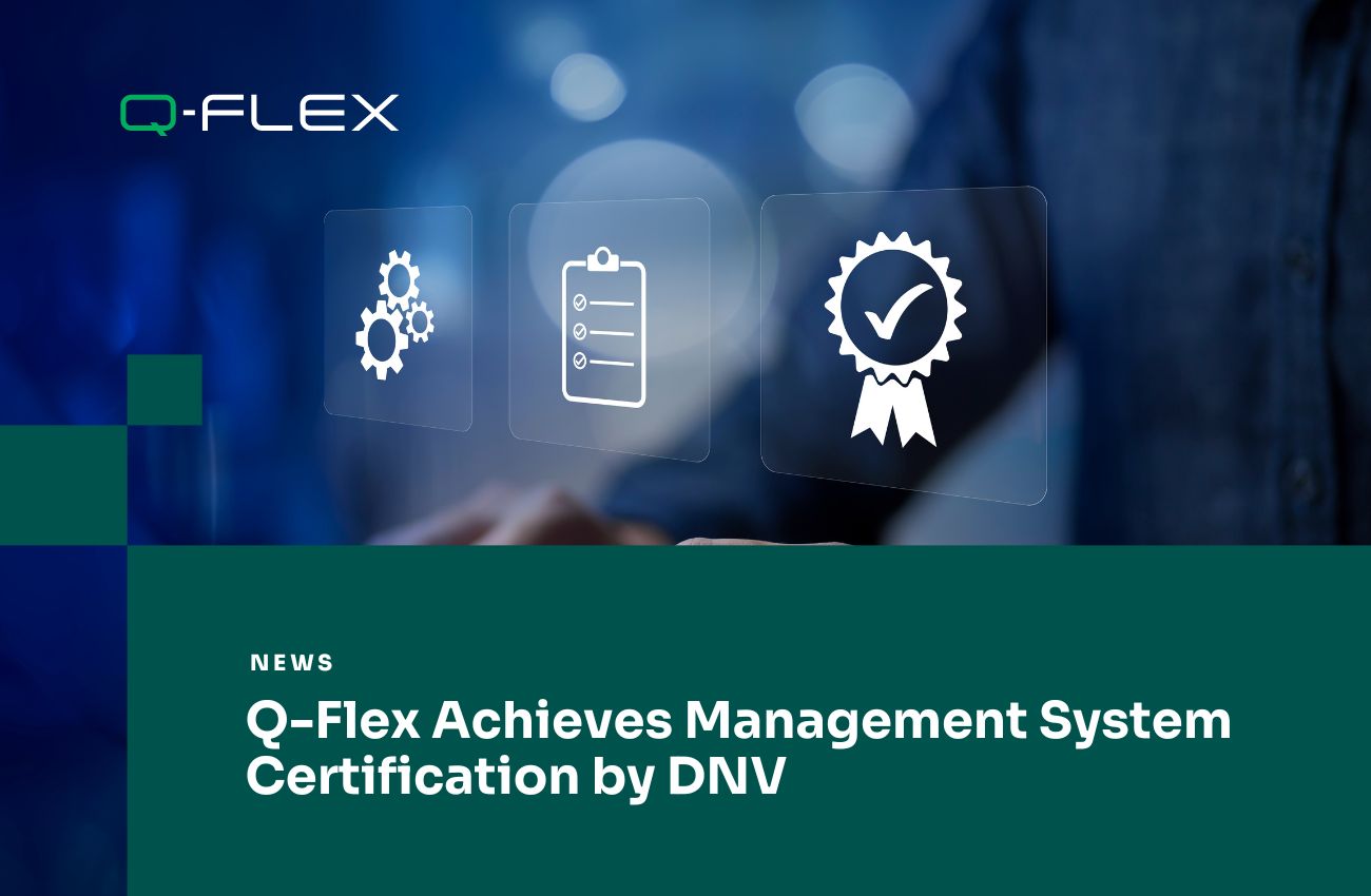 DNV on myöntänyt Q-Flexille laatujärjestelmäsertifikaatin