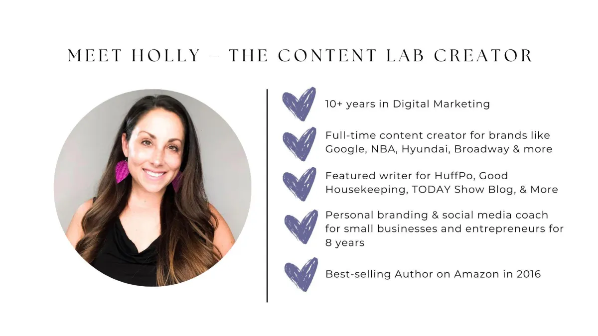 Holly Rust  The Content Lab Creator