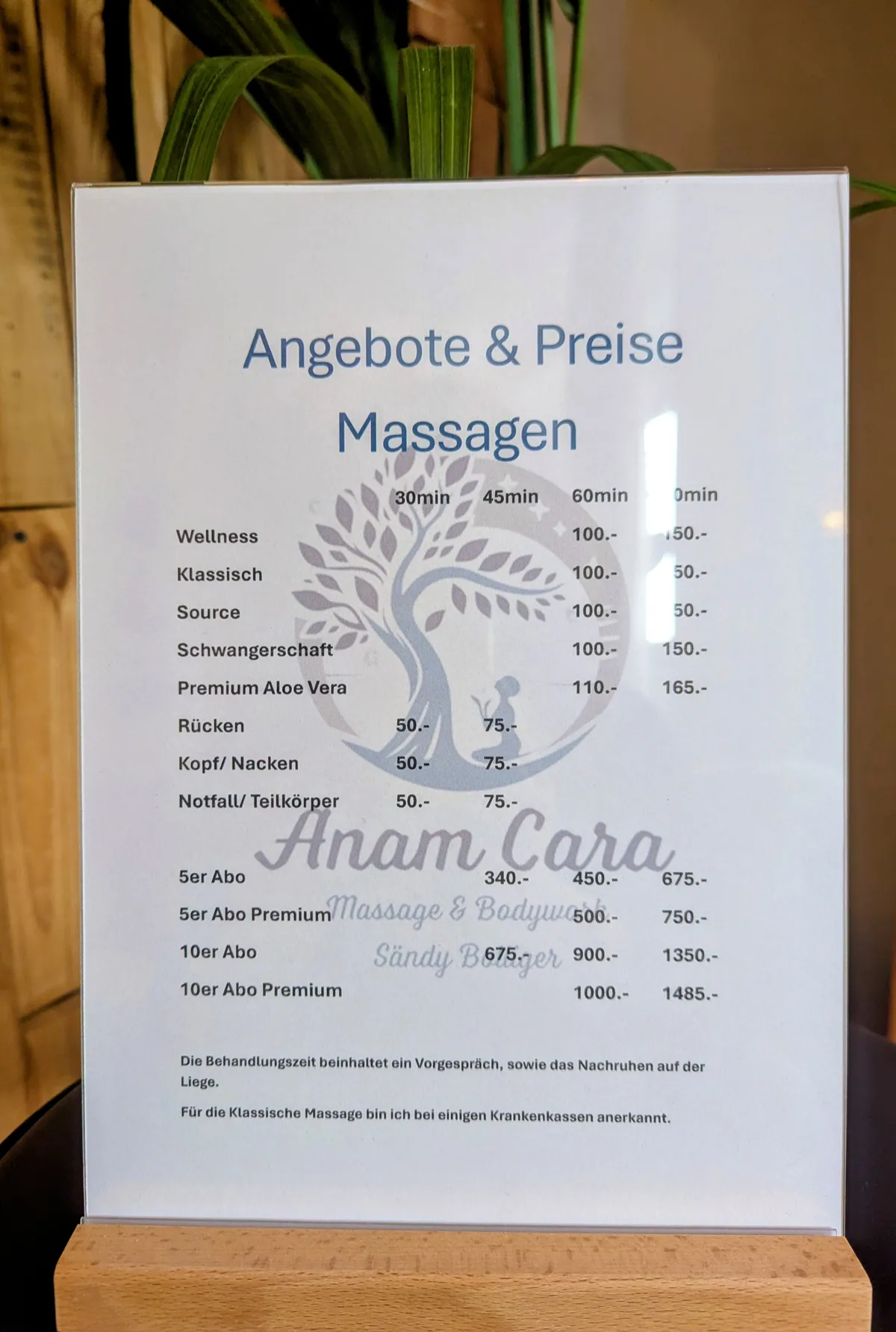 Massage-Abos