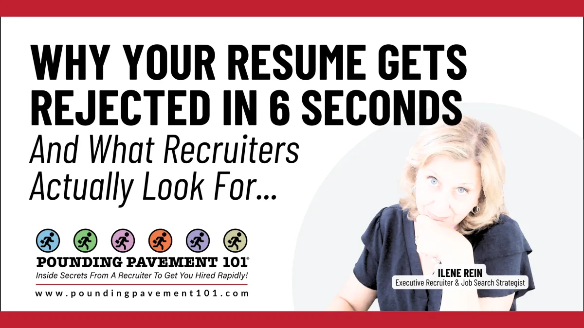 Why Your Resume Gets Rejected in 6 Seconds (And What Recruiters Actually Look For)
