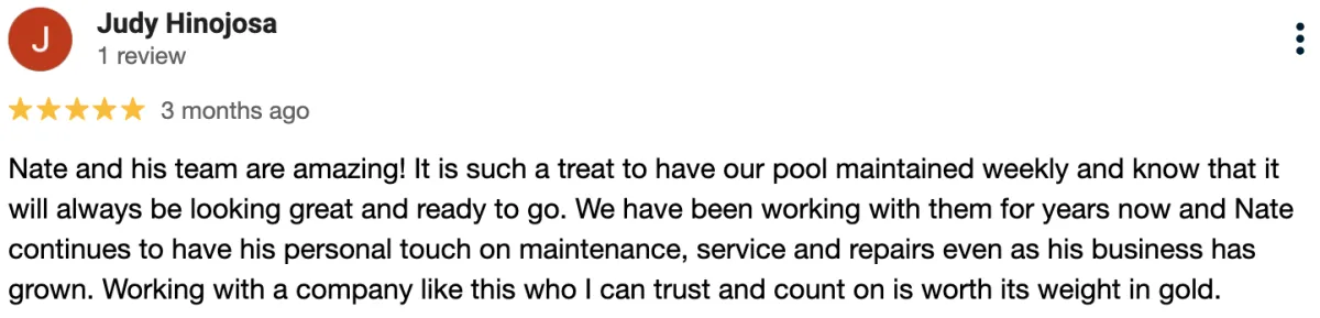 pool cleaning service near me