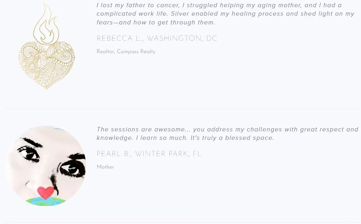Rogue Yogi™ Silver Dyer review aging parents work job complicated how to work through fears