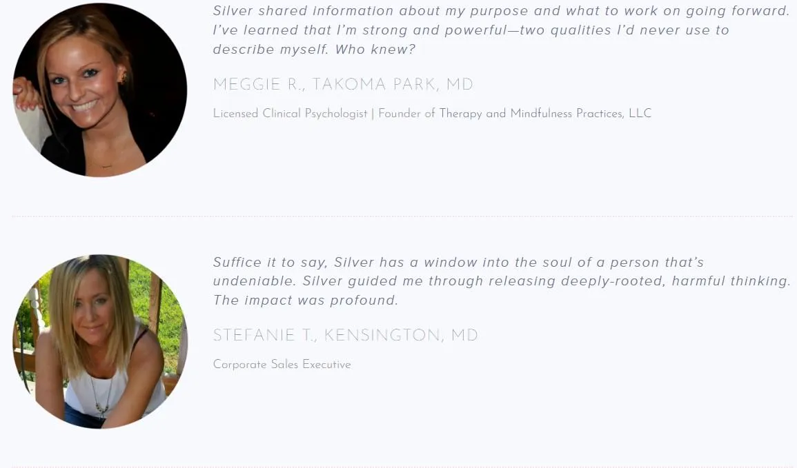 Rogue Yogi™ Silver Dyer review my purpose what to work on window into my soul
