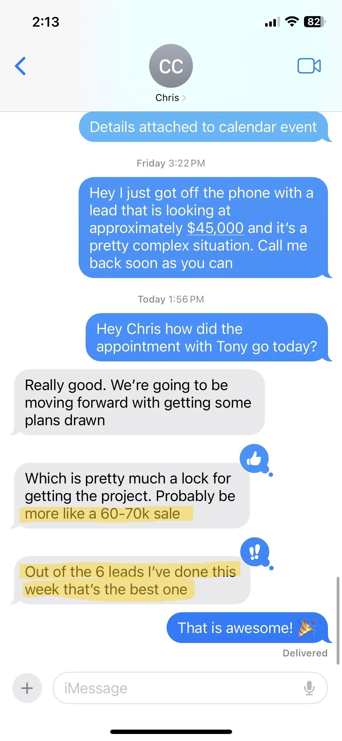 Crosby Happy Texts 2