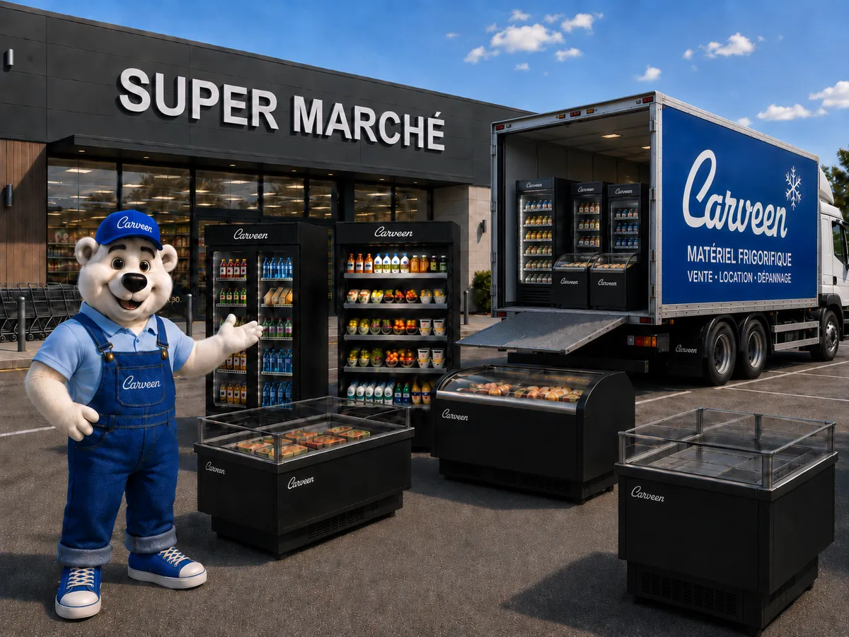 Location matériel frigorifique supermarché, événements, foires...