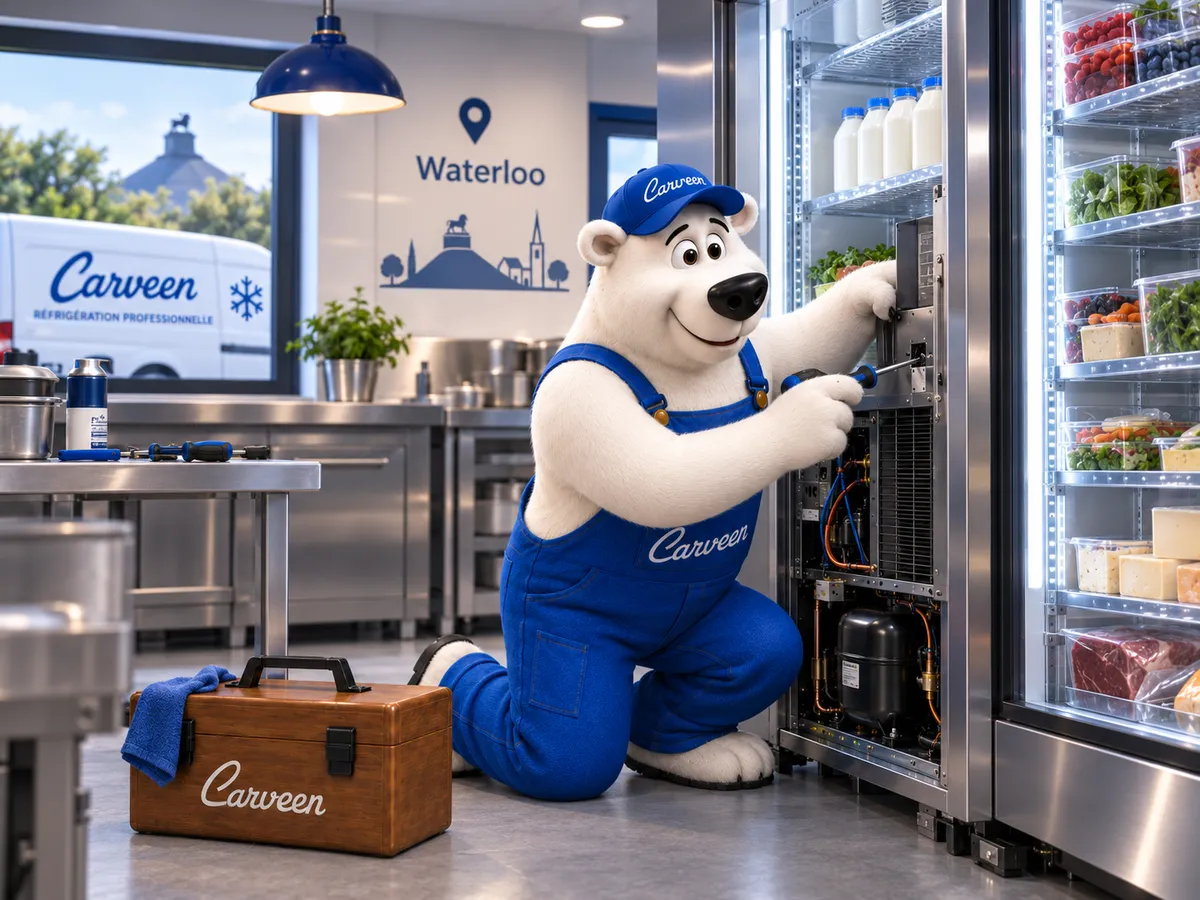 Carveen - Vente, dépanage, entretien location matériel frigorifique pro - Waterloo