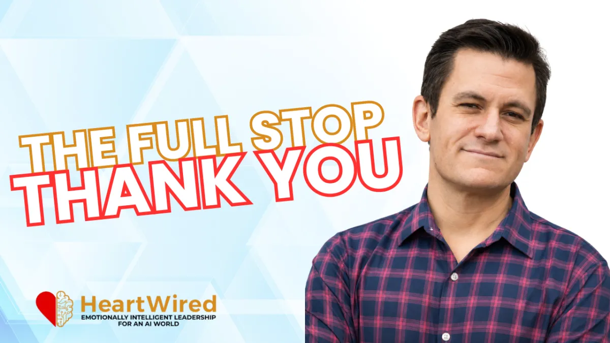 The Full Stop Thank You: What Handwritten Notes, Gratitude, and the Service Recovery Paradox Teach Us About Human Connection