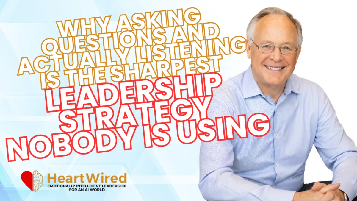 The Generous Leader: Why Asking Questions and Actually Listening Is the Sharpest Leadership Strategy Nobody Is Using