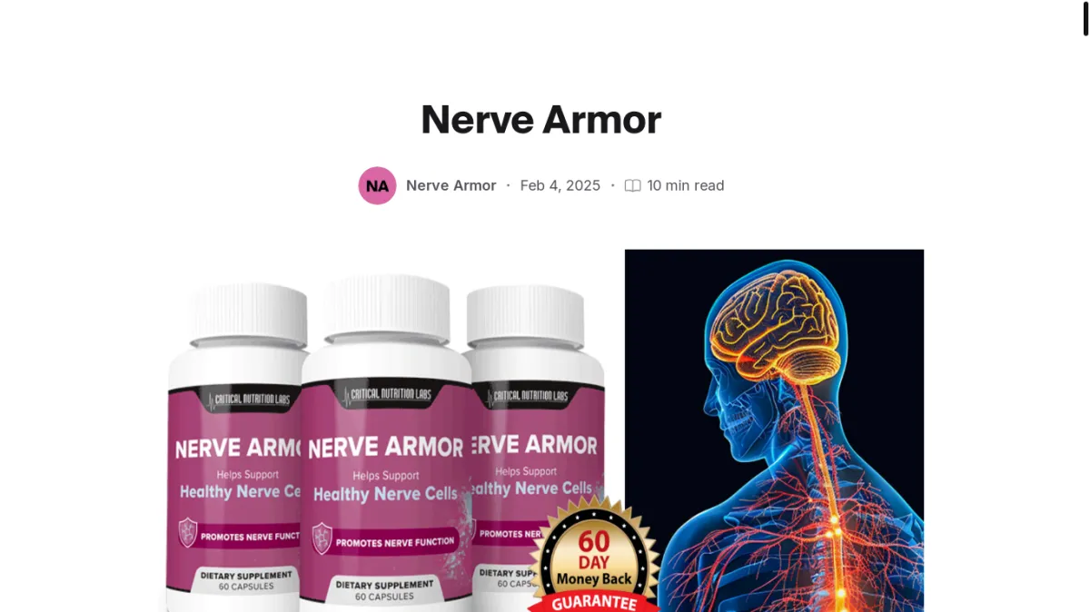 Nerve Armor sale image