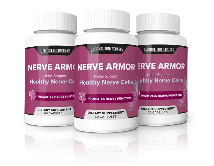 Nerve armore 3 bottles image