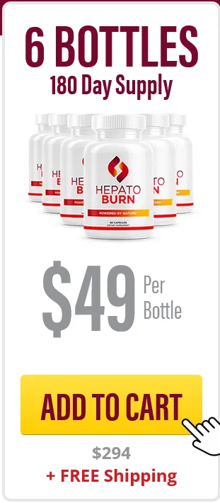 HepatoBurn 6 Bottle $49