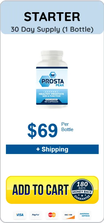 ProstaPeak 1 bottle $69