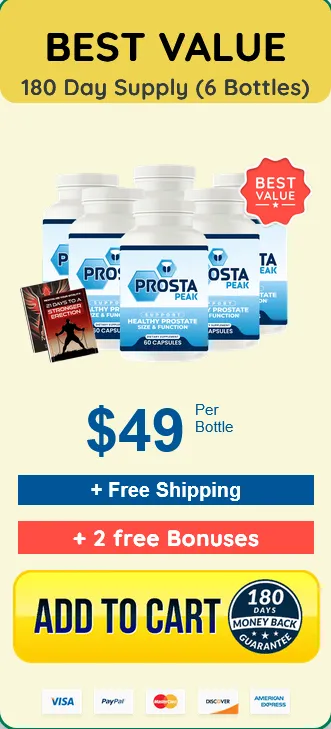 ProstaPeak    6 bottles $49