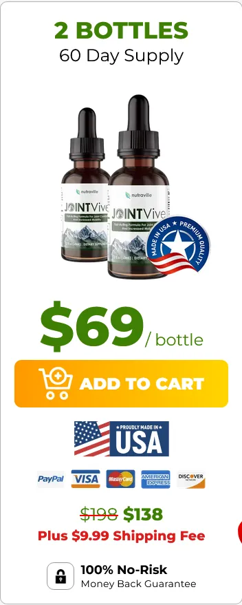 JointVive 2 bottles $69
