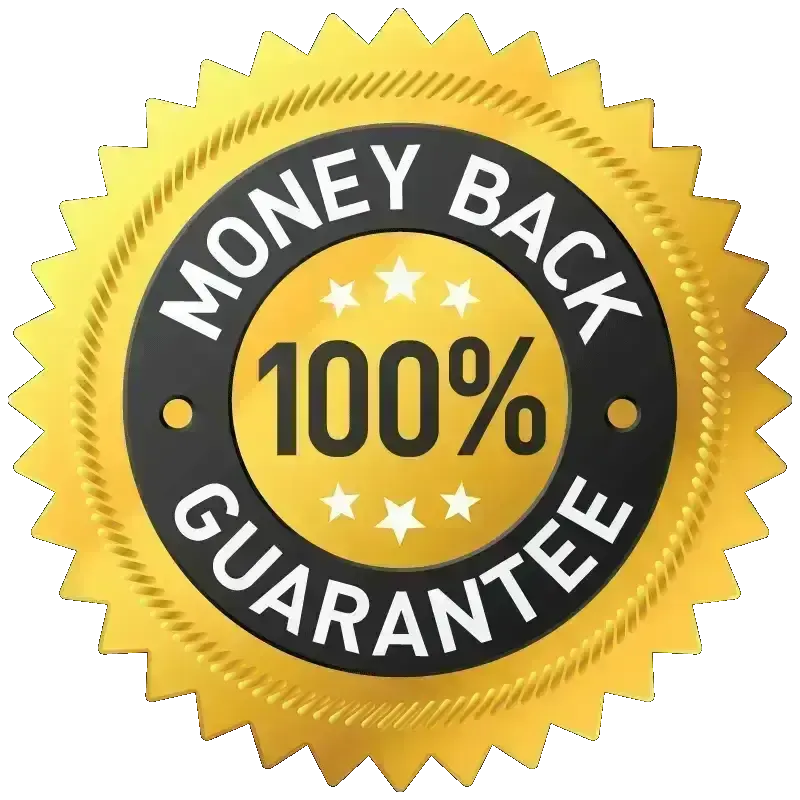  Money Back Guarantee