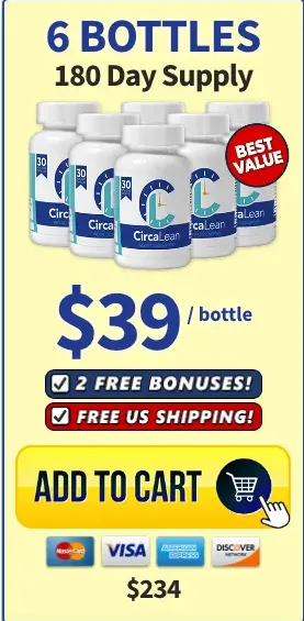 CircaLean 6 bottles $39