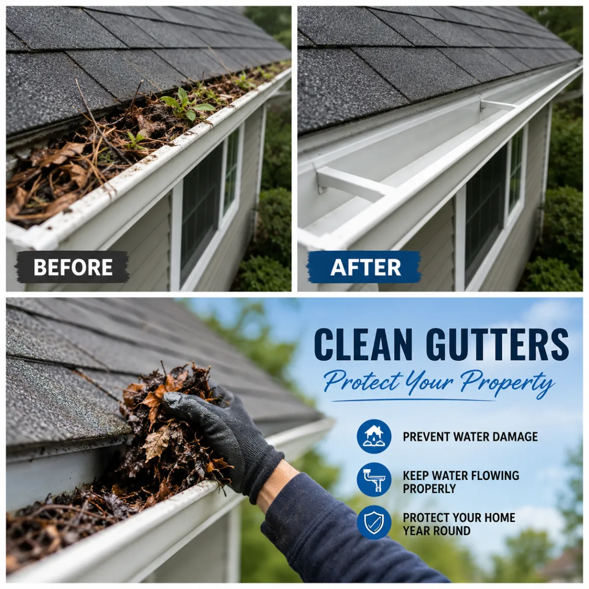 Saraland Gutter Cleaning