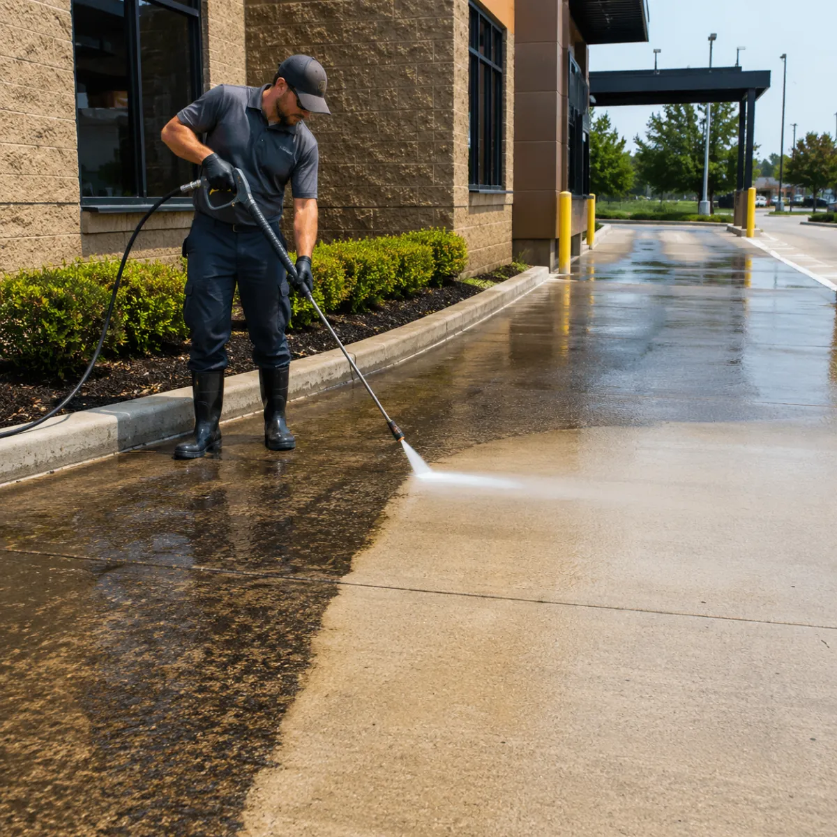 Mobile Exterior Surface Cleaning