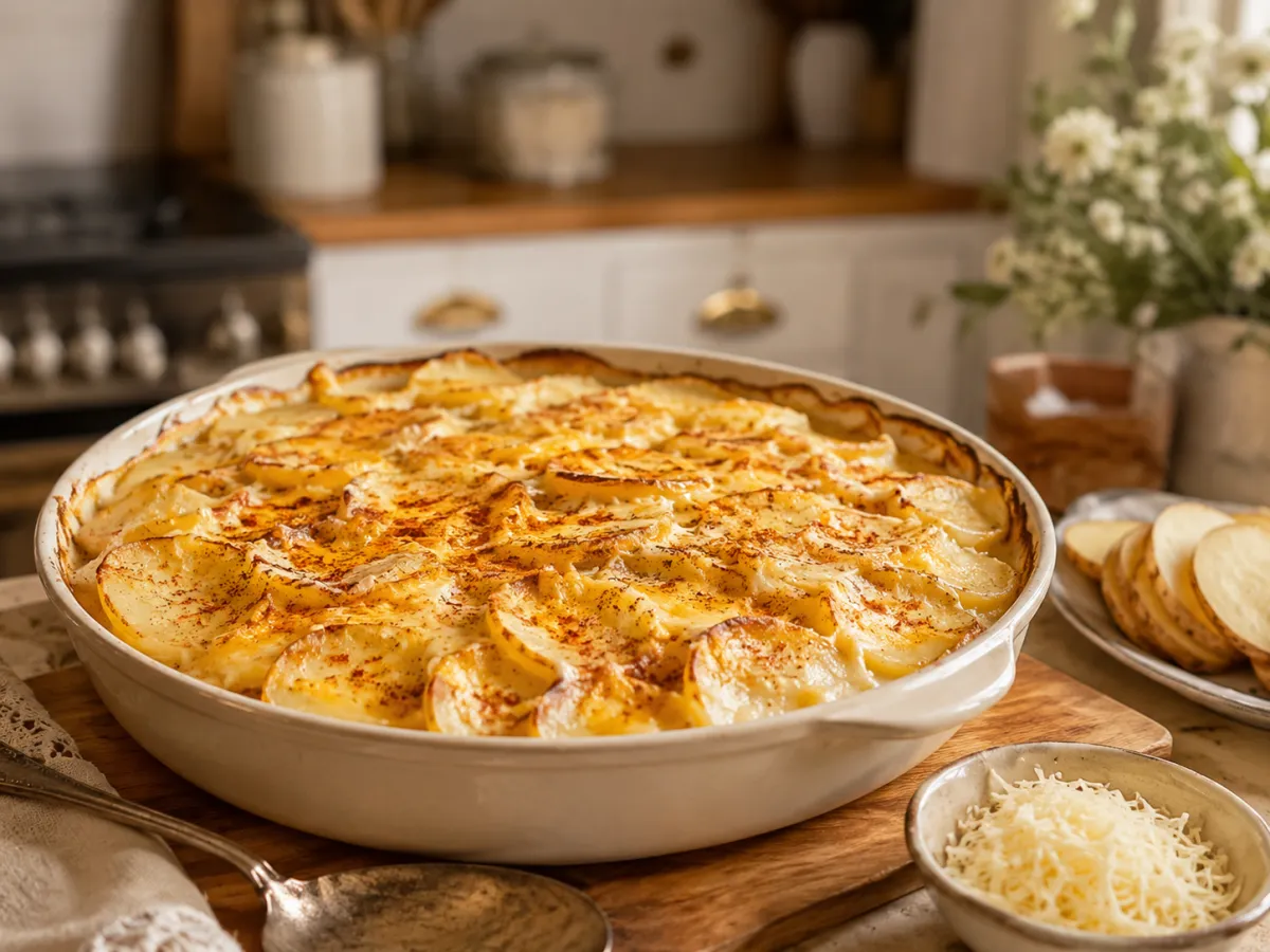 Barbecue Scalloped Potatoes — A Smoky, Cheesy Comfort Classic — Orvilda's Kitchen