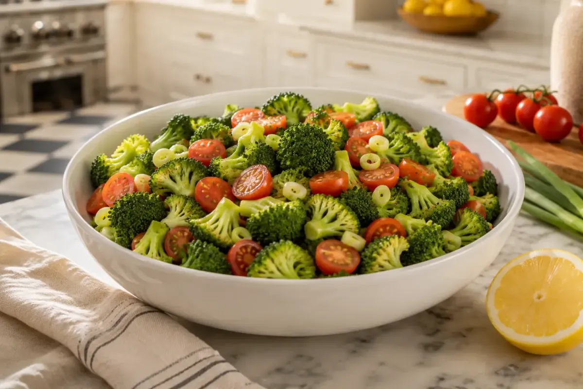 Old-Fashioned Lemon Broccoli Salad — Orvilda's Kitchen