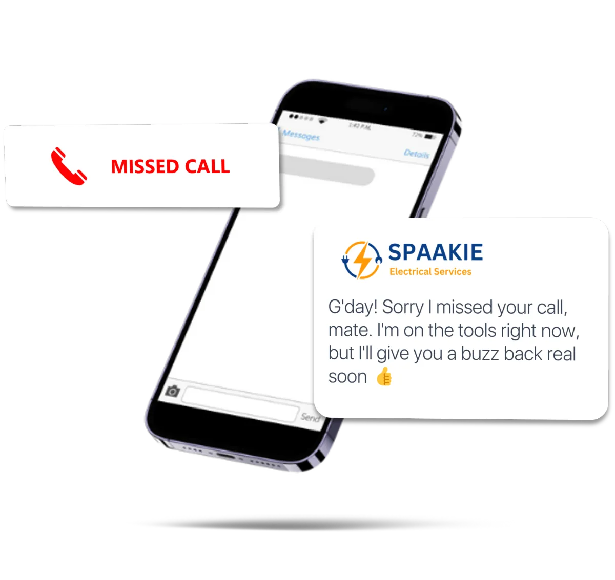 Trade Magnet Missd Call Text Back