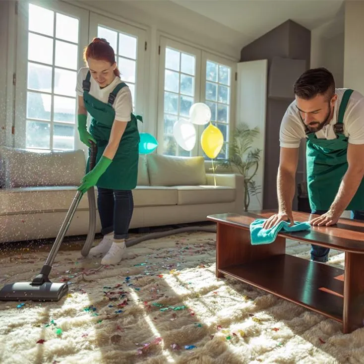 Steam carpet cleaning service in Christchurch removing dirt and allergens from living room rug
