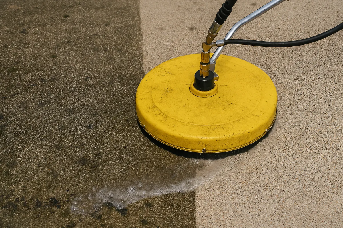 Concrete washing to maintain quality and increase longevity