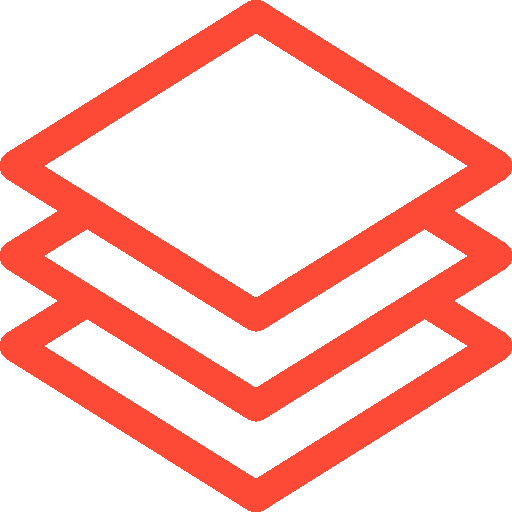 Image of square stacks on top of each other representing technology consulting