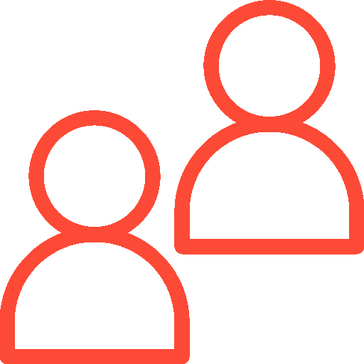Image of two user side by side to represent project management