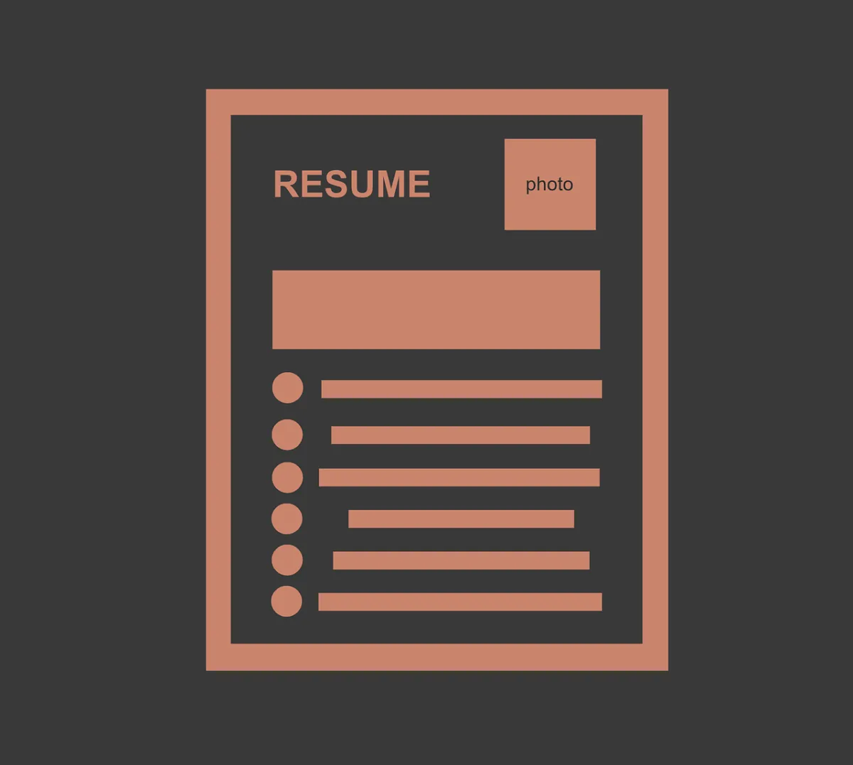 resume photo
