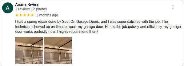 garage door company near me