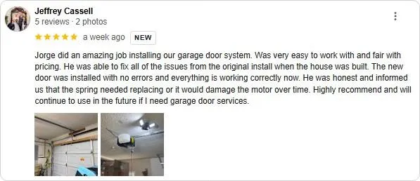garage door sales near me