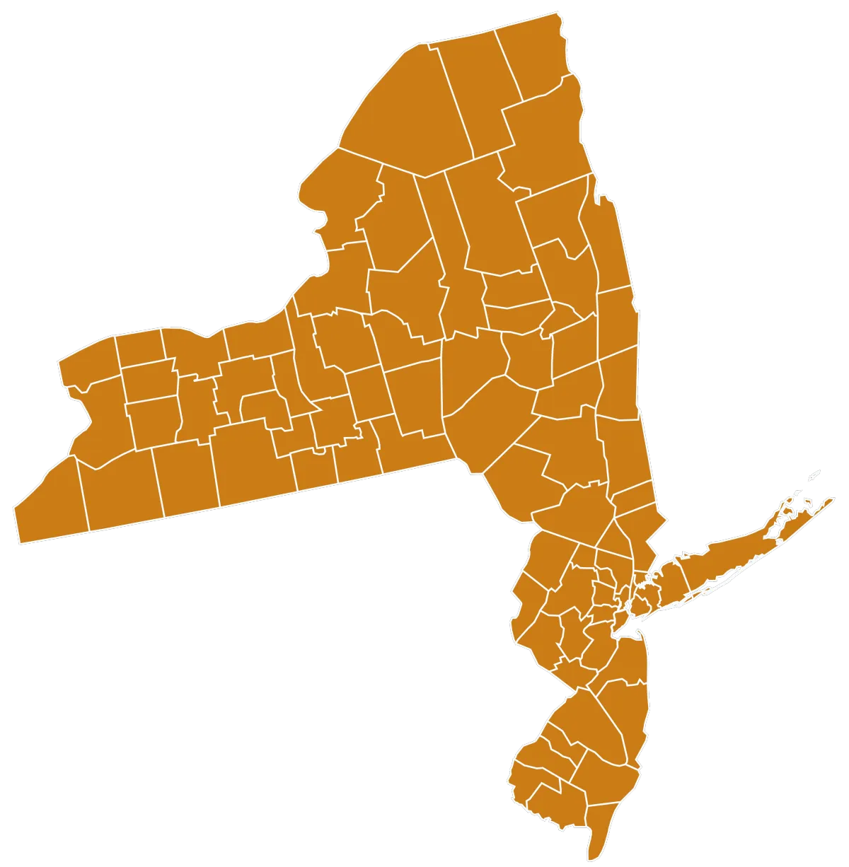 Funeral Home Service Areas