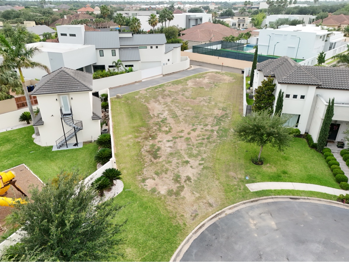 Luxury estate architectural exterior view