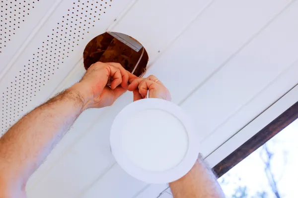 Commercial Lighting Installation in 