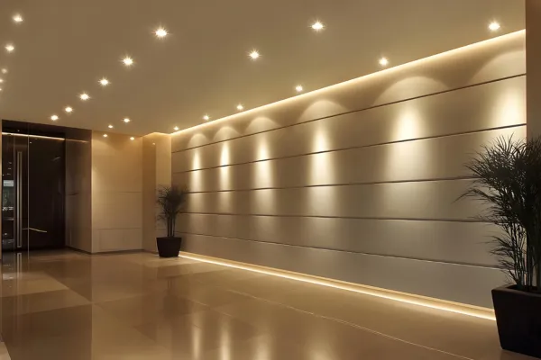 Commercial Lighting Installation in 
