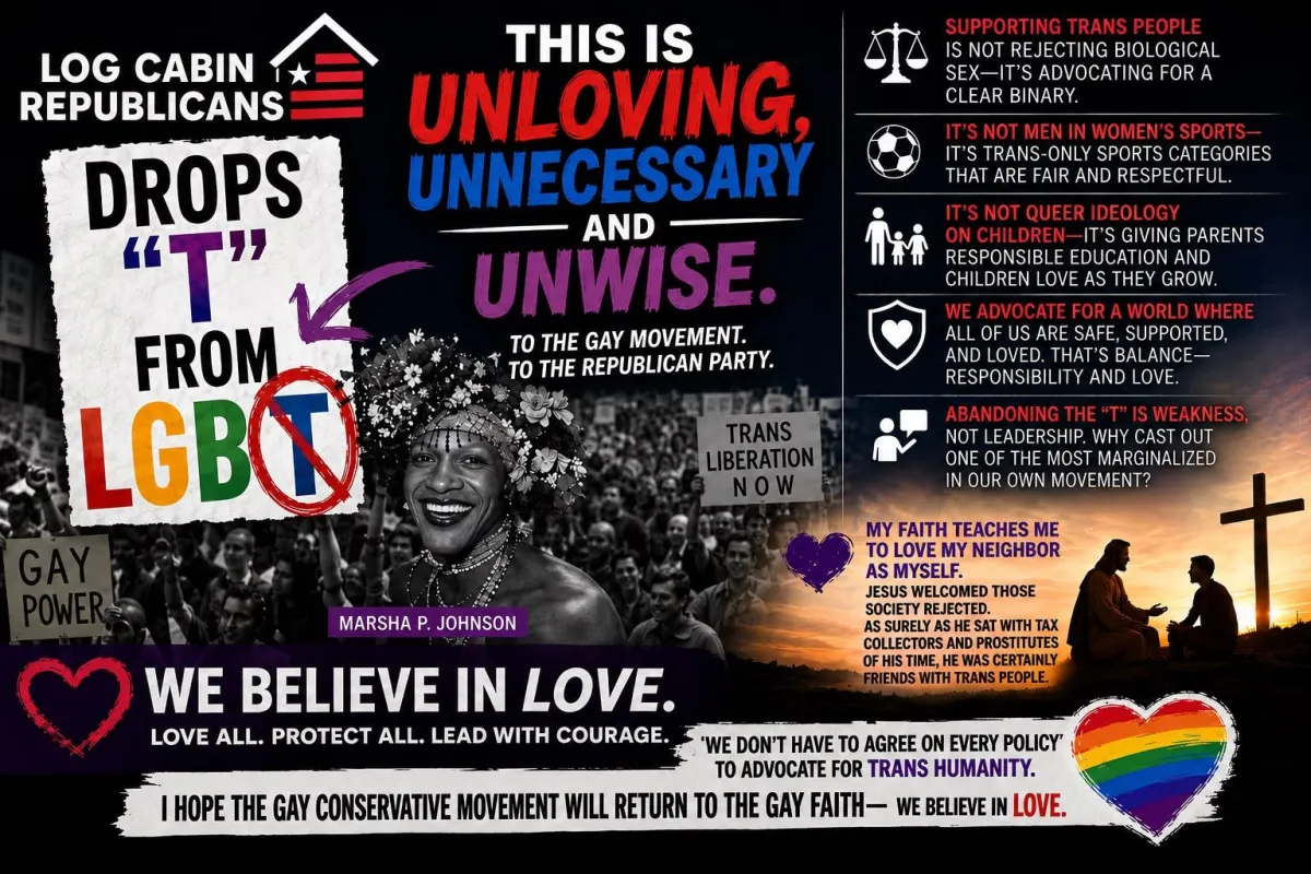 Excluduing Trans people is unloving, unnecessary and unwise