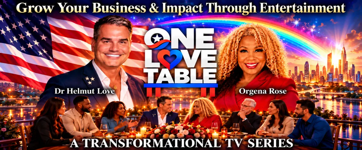 One Love Table promotes a transformational television experience that brings diverse people together