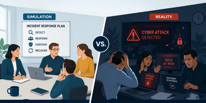 Simulation vs. Reality: Why Practicing Cyber Drills Prepares You for the Real Thing