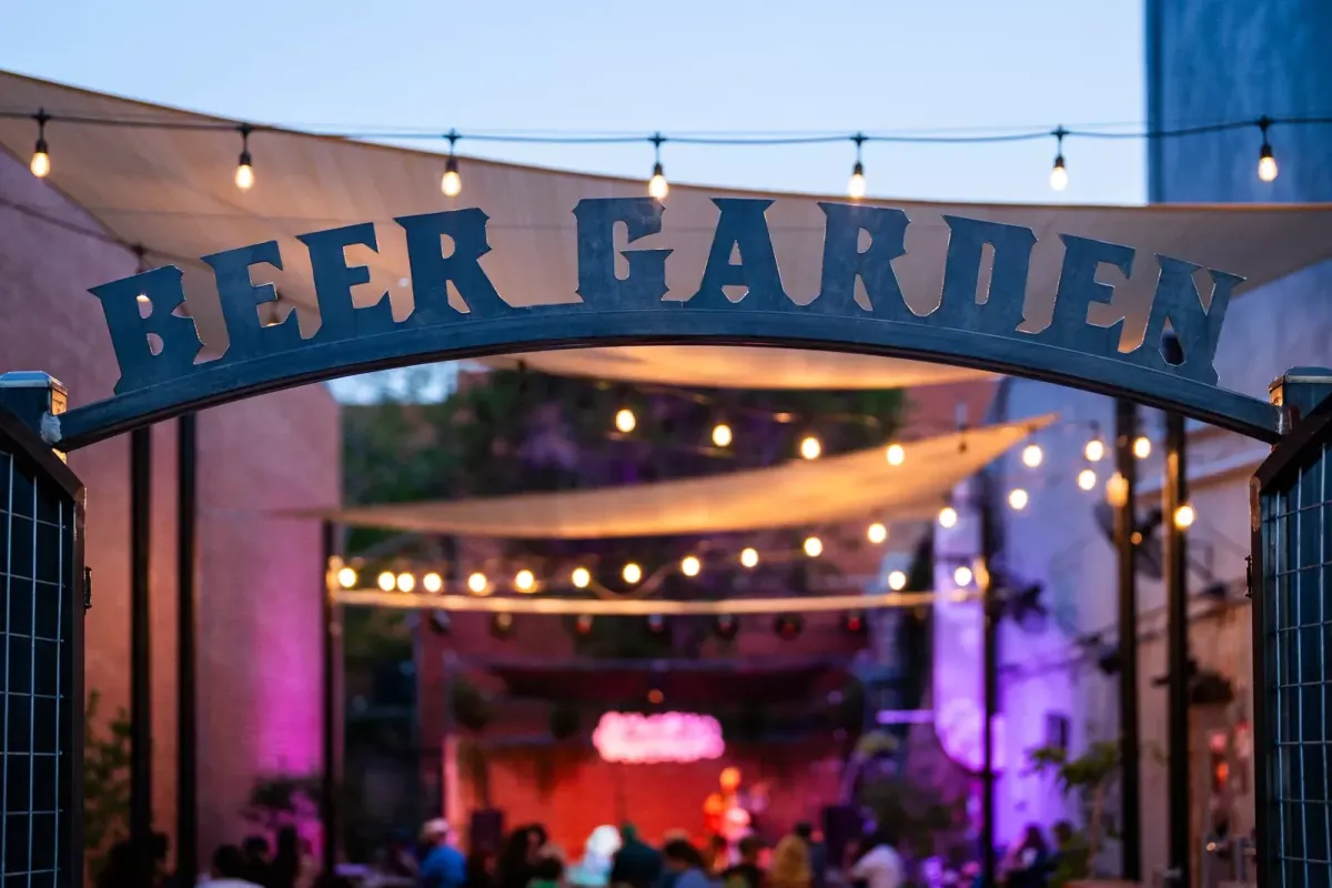 Beer Gardens as Celebration Backdrops