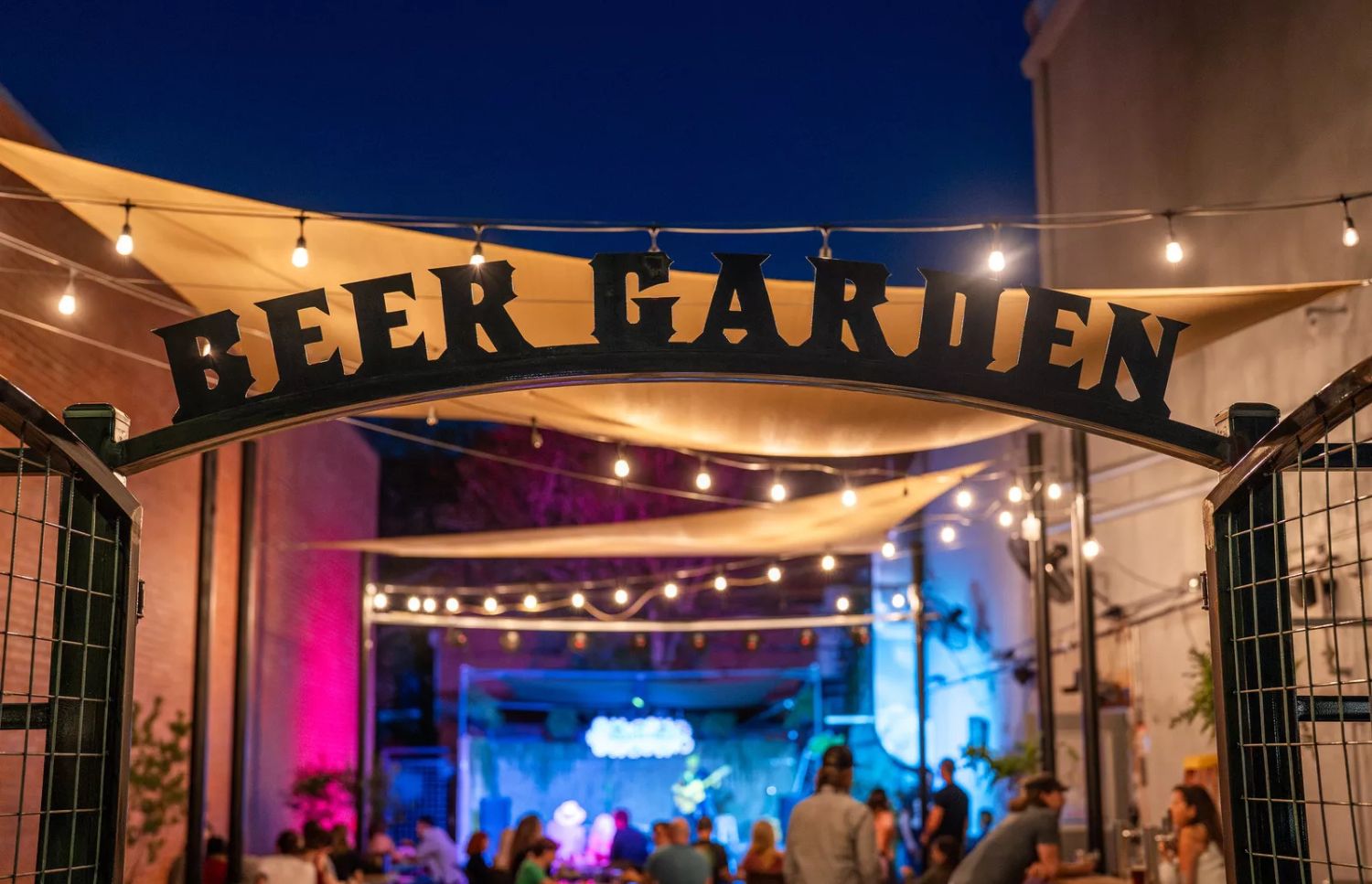 beer garden
