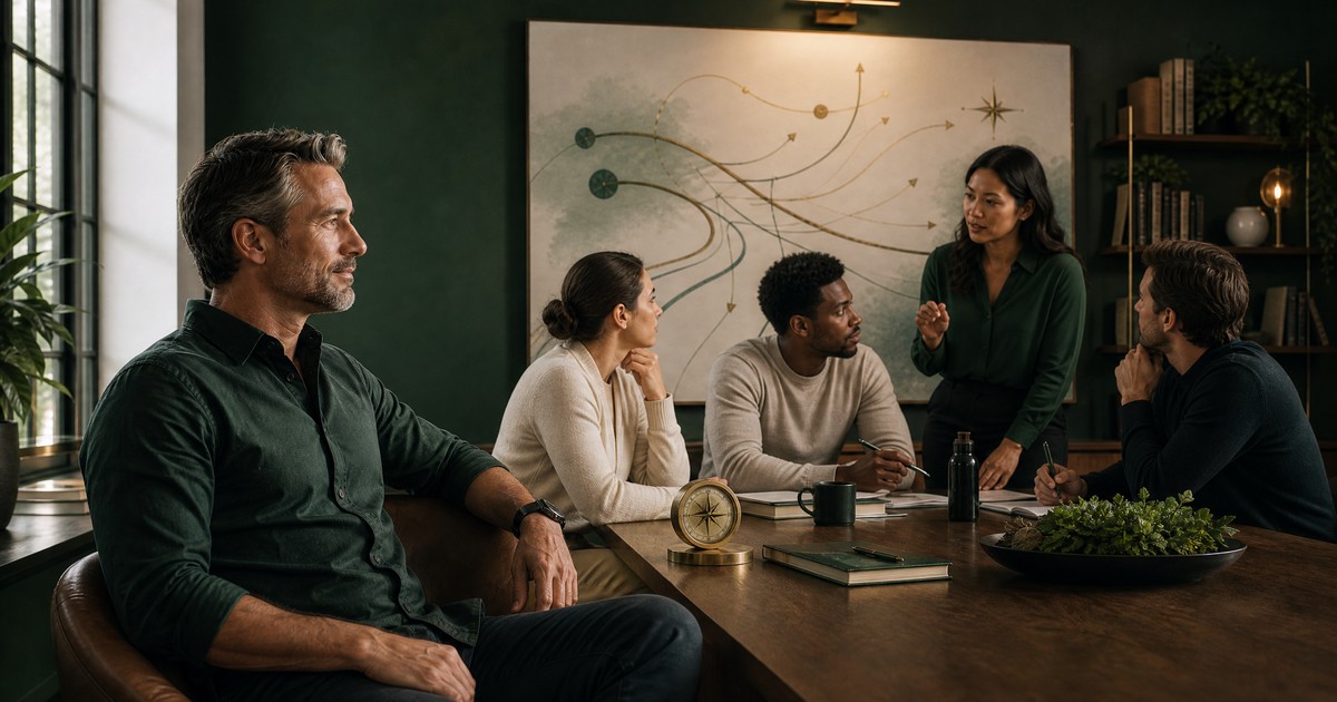 Emerging leaders building a continuity plan with the business owner