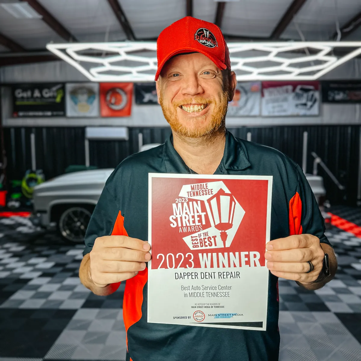 Dapper Dent Repair specialist serving Fairview Tennessee