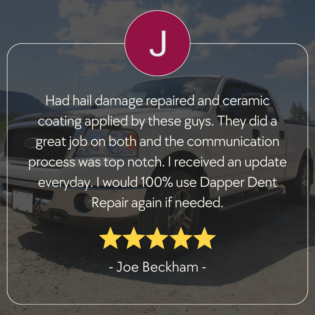 Customer Reviews Dapper Dent Repair Bellevue TN