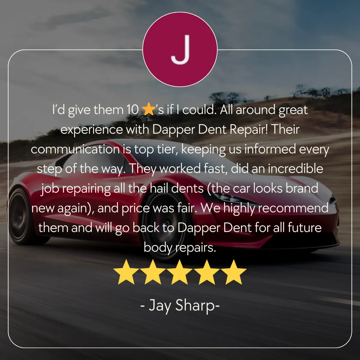 Customer Reviews Dapper Dent Repair Dickson TN